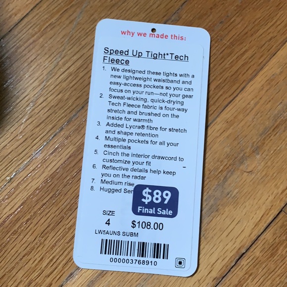 Lululemon Dark Teal Leggings - Picture 8 of 8